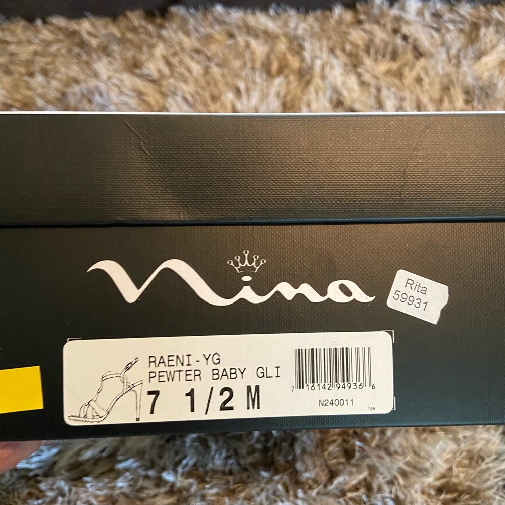 Nina Raeni-YG Dress Pump in Pewter - Picture 10 of 10